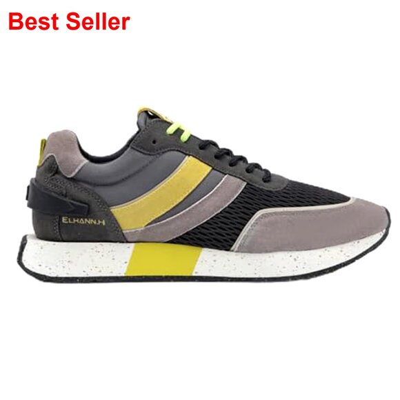 Fashion Sneakers with MKX Finish Midsole Premium Suede Upper Faux Leather